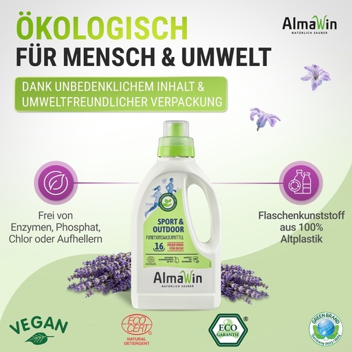 [52285] Sport & Outdoor Funktionswaschmittel // AlmaWin