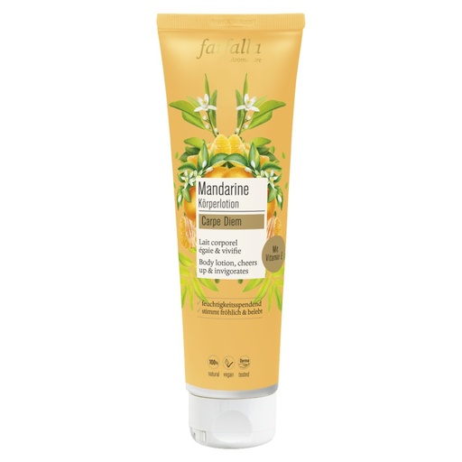 [58373] Mandarine Carpe Diem, Feuchtigkeitsspendende Körperlotion, 150ml // farfalla
