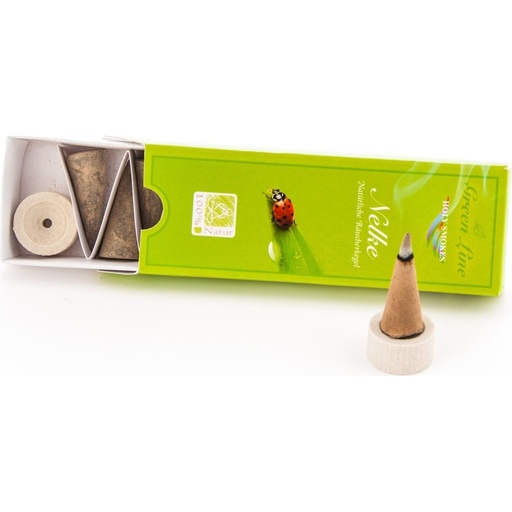 Nelke Räucherkegel - Green Line 16 g // BERK