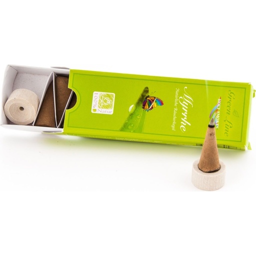 Myrrhe Räucherkegel - Green Line 16 g // BERK