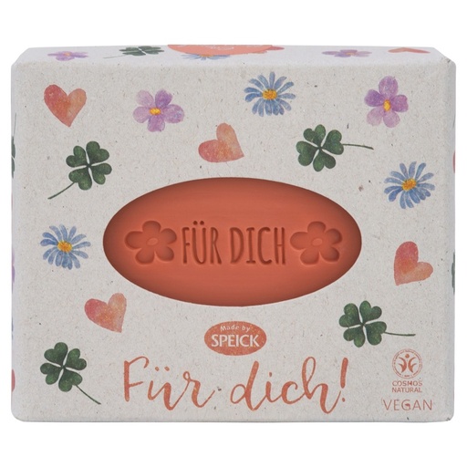 [404433] Geschenkseife "Für dich!", Pfl.ölseife Blutorange // Made by Speick