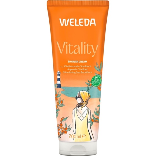 [440962] Vitality Shower Cream Sanddorn 200 ml // Weleda