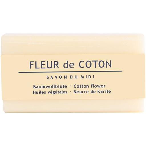 [469079] Seife mit Karité Butter Fleur de Coton 100g // Savon du Midi