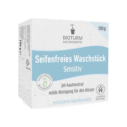 [476748] Seifenfreies Waschstück sensitiv // BIOTURM