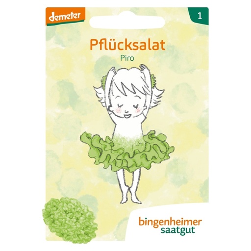[ex521648] Garten-Bande - Pflücksalat Piro // Bingenheimer Saatgut