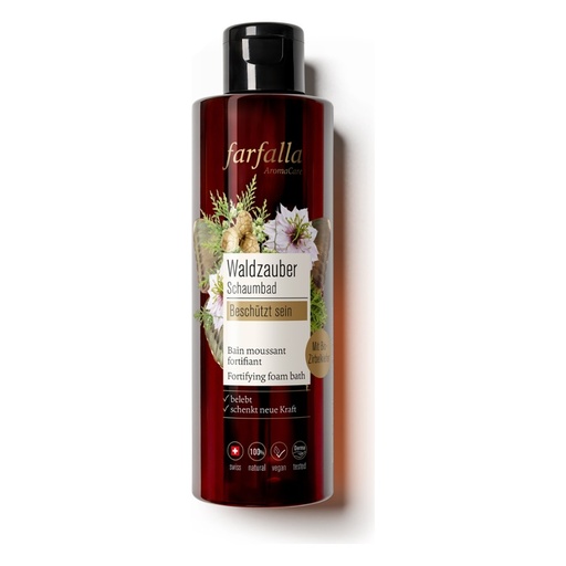 [530955] beschützt sein, Waldzauber Schaumbad, 200ml // farfalla